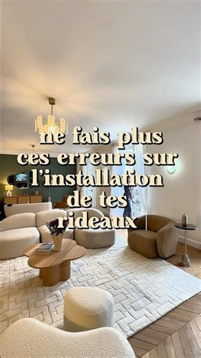 Installer ses rideaux correctement #interiordesign #home #decoration #homedecor #conseil
