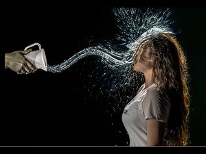 Behind the Scenes - How to Light & Shoot Water Portraits in a Studio