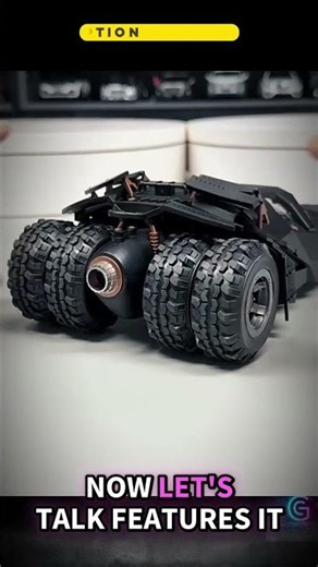 1:18 Dark Knight Batmobile with Lights & Sound 🔥
