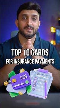 Top 10 Cards for Insurance Payment #creditcard #insurance #ytshort