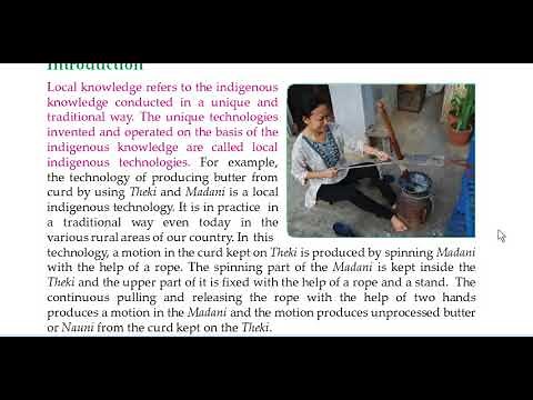 Grade 8 | UNIT-15| Local Knowledge and Technology Lesson 1| OBT online class Nepal