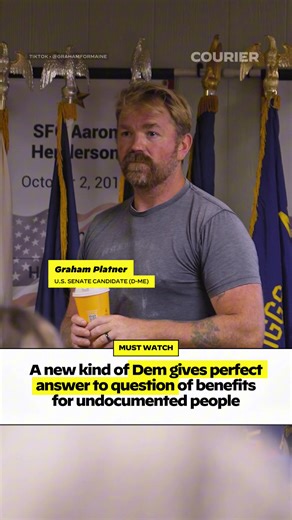 Graham Platner Confronts Voter on Immigration Myths