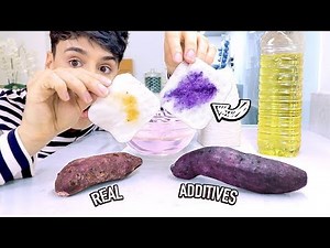i tested ways to find REAL vs. FAKE FOOD ITEMS 2