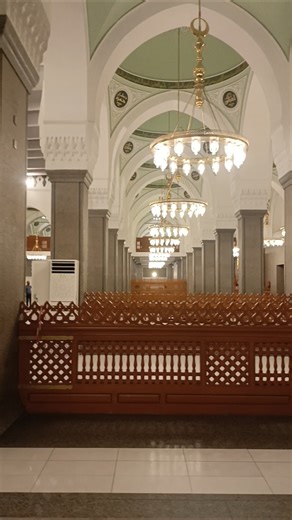 مسجد قباء کے اندرونی مناظر سبحان اللہ زیارت کریں