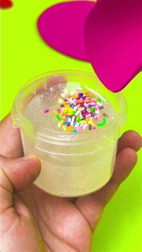 Make a Cute Slime Squishy! 🍊✨ Easy DIY Craft & Squishy Fun! #diy