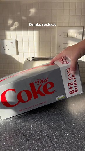 Eeeek the Coca Cola Santa Claus 🎅🏼 🤭 #restock #restockasmr #drink #asmr #restocking @cocacola | Clean with Anouk