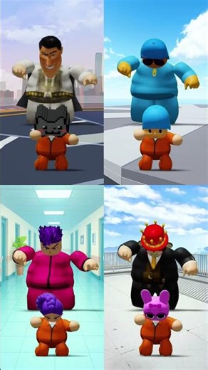 Pocoyo x Metro Man Boss Dancing #metroman #pocoyo #sprunki