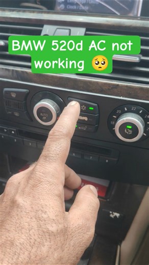 BMW 520d F10 AC Not Working ❄️ | AC Problem Fixed | BMW AC Repair