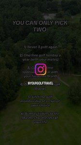 24K views · 43 reactions | Pick two  via YourGolfTravel | Rock Bottom Golf | Facebook