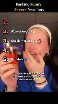 Ranking Funny Sneeze Reactions 🤧😂