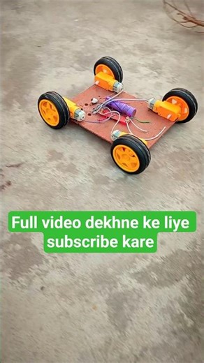 Remote control car #sciencemodel #school #schoolproject #dcmotor #electrical #short