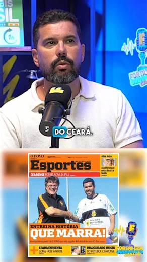 O Podcast do Fortaleza Ordinária on Instagram: "Bruno Formiga relembra a experiência única de ter vivido o futebol por dentro, como jogador do Maguari, clube histórico do Ceará conhecido como o time dos príncipes. Foram 45 dias intensos em um período especial da retomada do clube, quando ele foi registrado no BID, treinou de manhã e à tarde com os atletas e disputou cinco jogos da Série C do Campeonato Cearense. À noite, a rotina mudava. Bruno voltava para casa e escrevia crônicas sobre o dia vi
