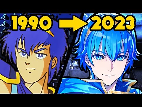 The Evolution of Fire Emblem's Insanely Random Art Direction. (FE1 - Engage)