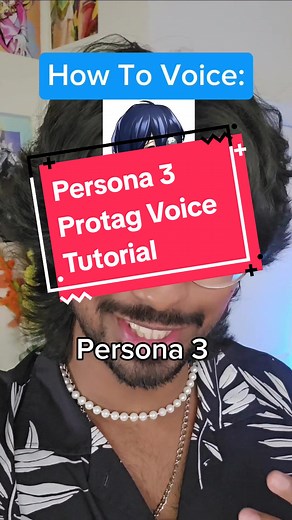 Persona 3 Protag Voice Tutorial (Aleks Le) #persona3reload #persona3 #makotoyuki #voiceimpression #videogame #anime