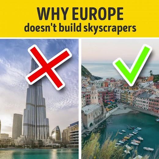 527K views · 2.7K reactions | Why Europe doesn't build skyscrapers Find out how much good is going on in the world https://bit.ly/3kHk4ol | Bright Side | Facebook