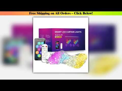 DIY Christmas Party DC5V WS2812 Fairy Lights USB Curtain Led String RGBIC Led String Light Decor