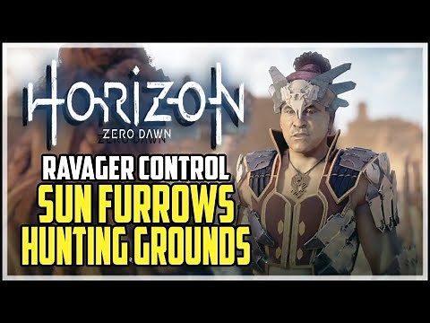 Horizon Zero Dawn Ravager Control Trial Sun Furrows Hunting Grounds