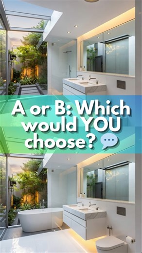 Tub vs. Shower: Which Bathroom Wins? 🛁🚿 #shorts