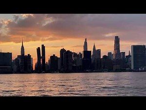 Manhattan Evening Jazz Radio — Live 24/7 | Smooth & Chill Lounge (4K Skyline)