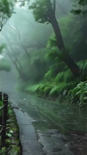 Relaxing Rain Sounds for Quick Sleep 🌧️ | Peaceful Short Rain Video | Sleep Calmly