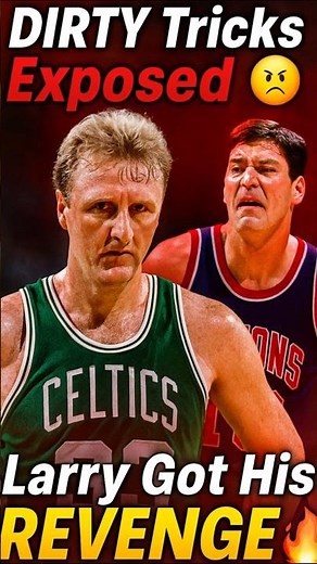 Larry Bird EXPOSES Bill Laimbeer’s DIRTY Tricks… Then Gets Revenge 😳🔥