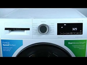 Bosch Washing Machine Serie 4 - How to Troubleshoot Code H32? | Resolve H32 Error Code