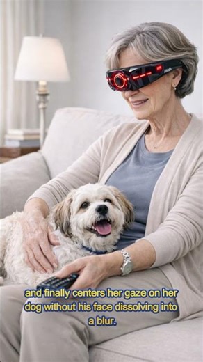 PRIMA glasses to regain functional central vision