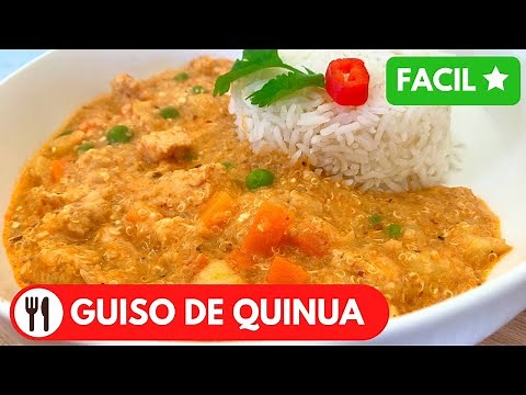 🇵🇪 GUISO DE QUINUA CON POLLO | RECETA PERUANA NUTRITIVA Y DELICIOSA