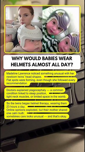 Why These Babies Wear Helmets Almost All Day