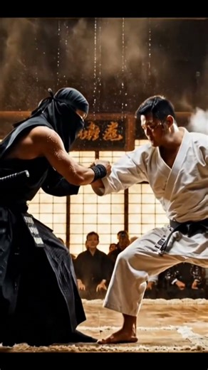 Ninja vs karate epic battle #bujinkan #ninjutsu #ninjatraining #edit #kungfu
