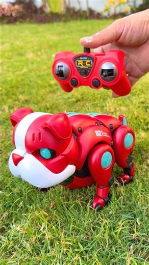 Remote Control Rc Dog Unboxing and Testing