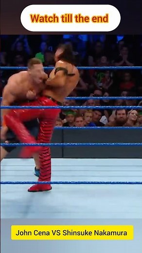 John Cena vs Shinsuke Nakamura 🔥 Epic WWE Showdown | Full Match Highlights‪@AliEditzPro‬