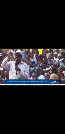 My remarks during the launch of the upgrading to bitumen standard of the Turbo–Shikhendu (B123) Road by H.E. President William Ruto, as part of his 4-day development tour of the Western Region. | Hon Wycliffe A. Oparanya, EGH