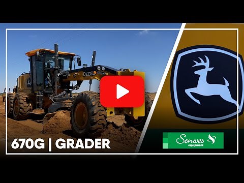 John Deere 670G Motor Grader | Senwes Equipment