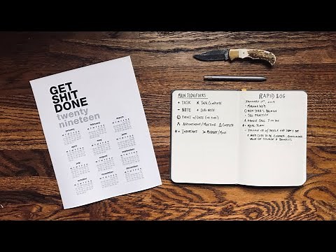How to Set Up Your First Bullet Journal: Annual Planning & Goal Setting