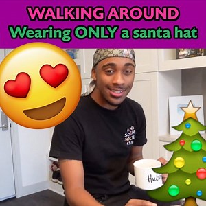 149K views · 2.8K reactions | WALKING AROUND IN ONLY A SANTA HAT TO SEE HOW MY BOYFRIEND REACTS...  | Cam & Nie | Facebook