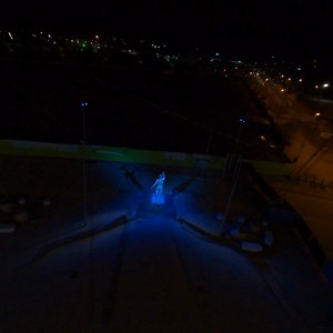 Get a bird's eye view of Sergio Aguero's statue outside the Etihad Stadium, complete with classic moments of commentary 🙌 | Manchester City