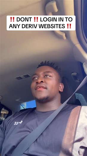 Warning: Avoid Logging into Deriv Websites