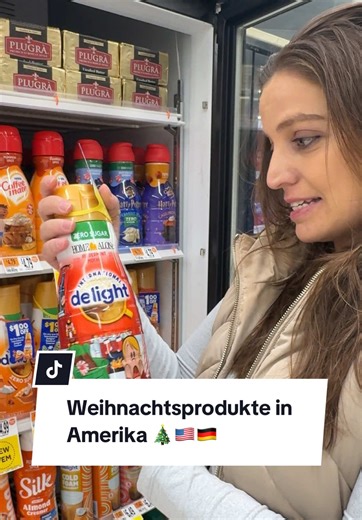 🎄5 very American Christmas products 🇺🇸 As a German living in the US, Christmas shopping still feels like a cultural experience 😂 Some things I love… some things I still don’t understand 👀 #amerika #deutschland #weihnachten #german #auswanderer