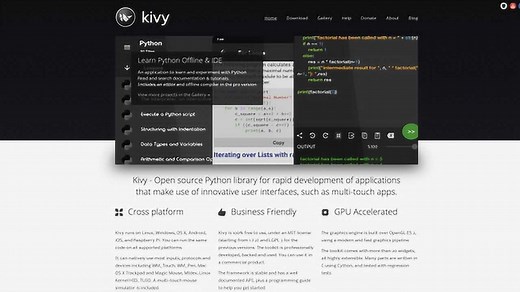 Python开源框架Kivy入门教程二，Windows版，中文翻译文档