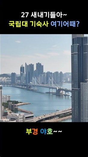 국립대 기숙사 실화냐?