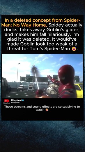 This Deleted Scene is Hilarious from Spiderman: No Way Home | Green Goblin vs Spiderman
