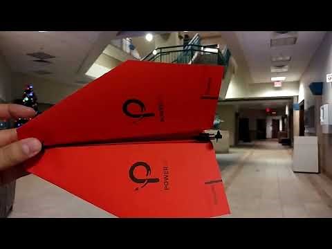 Video Instruction: Powerup 2.0 Paper Airplane Kit
