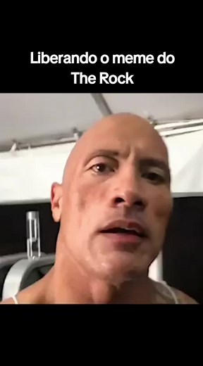 Liberando o meme do The Rock