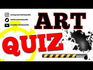 Art Quiz - Put your art skills to the test