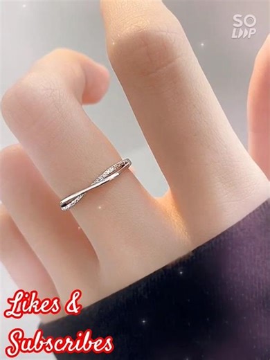 Beautiful silver plated thin ring design collection 2026, trendy & stylish ring designs ideas,
