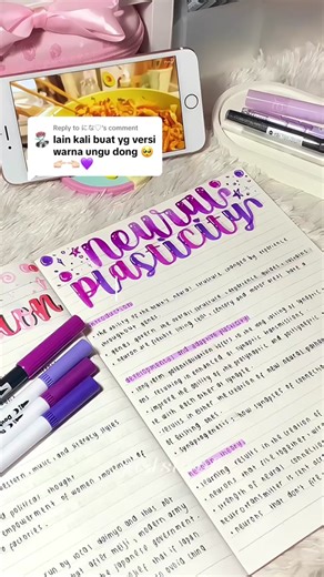 Aesthetic Study Notes and Header Ideas for studying with me