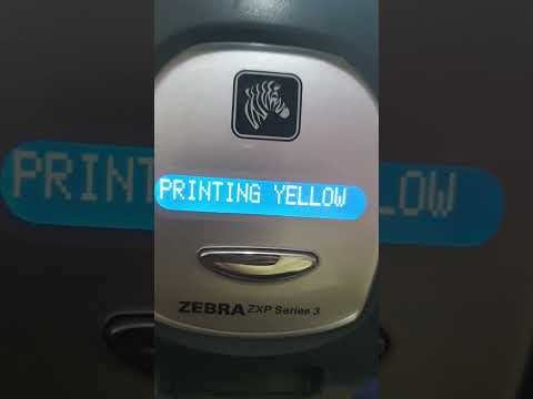 Zebra card printer setting kaise kam karta h zxp series 3 Duplex printer sampark karen