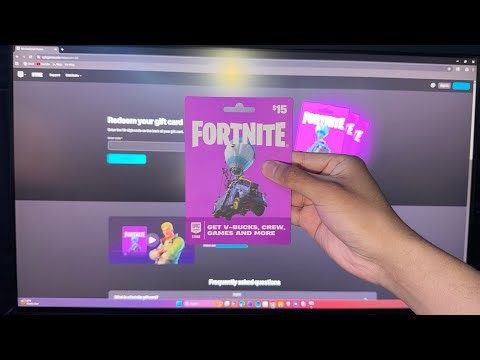 HOW TO REDEEM FORTNITE GIFT CARD CODE IN 2026!