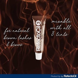 #Colouryourlife con #RefectoCil 3.0 Natural Brown! Un marrón opaco versátil que crea los looks morenos más naturales. 🖌Para cejas y pestañas perfectas, ¡hasta 6 semanas! 🙌 | RefectoCil